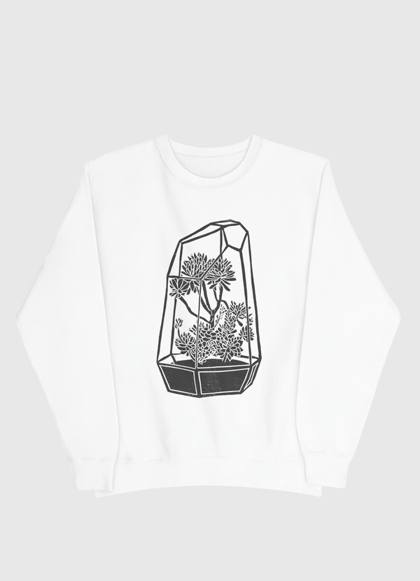 Terrarium Blockprint Men Sweatshirt