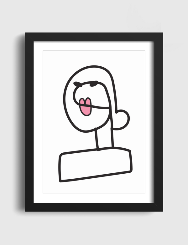 Line Lady Artframe