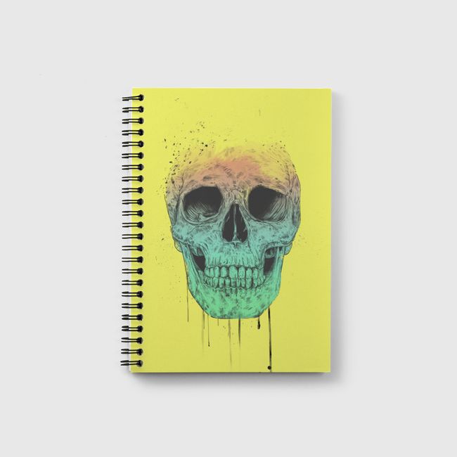 Pop art skull - Notebook