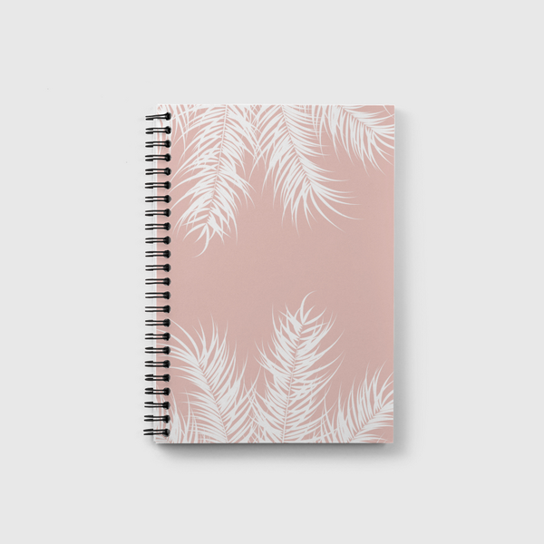 Tropical design pink Notebook