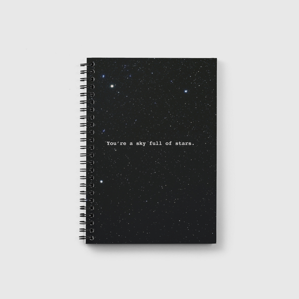 Sky full of stars  Notebook