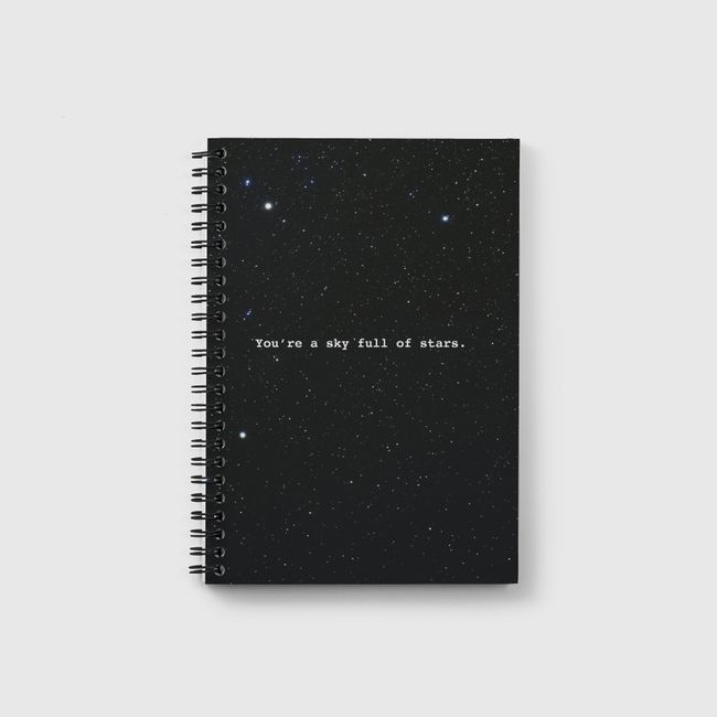 Sky full of stars  - Notebook