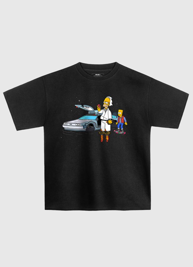 Back to the Future Space - Oversized T-Shirt