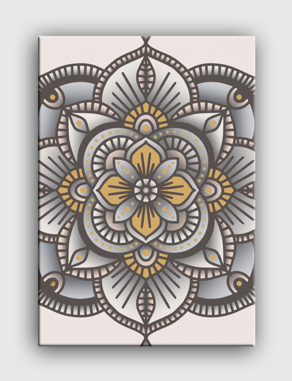 Mandala Pattern 026 Canvas