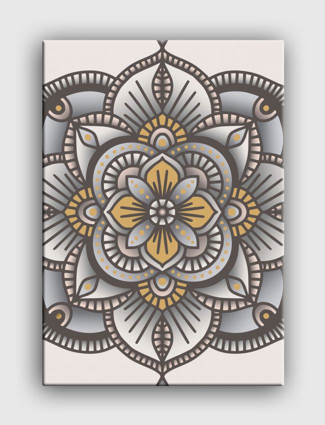 Mandala Pattern 026 - Canvas