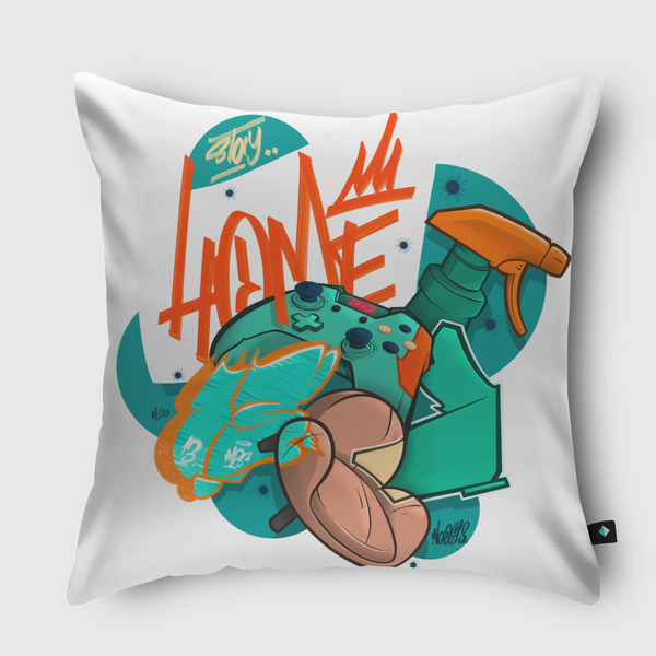 Be safe Throw Pillow