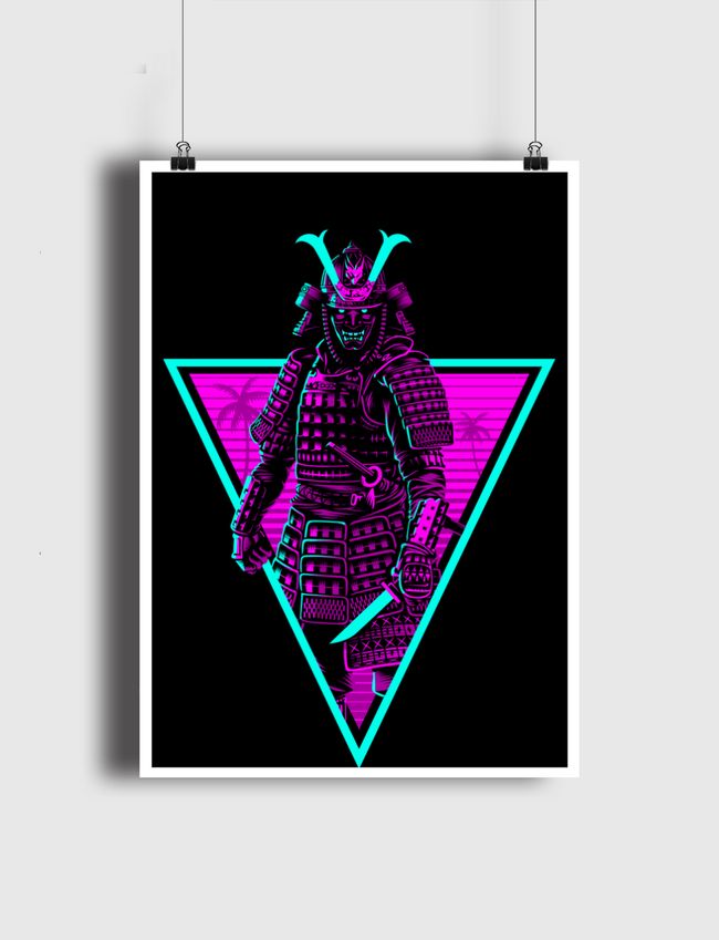 Retro Samurai - Poster