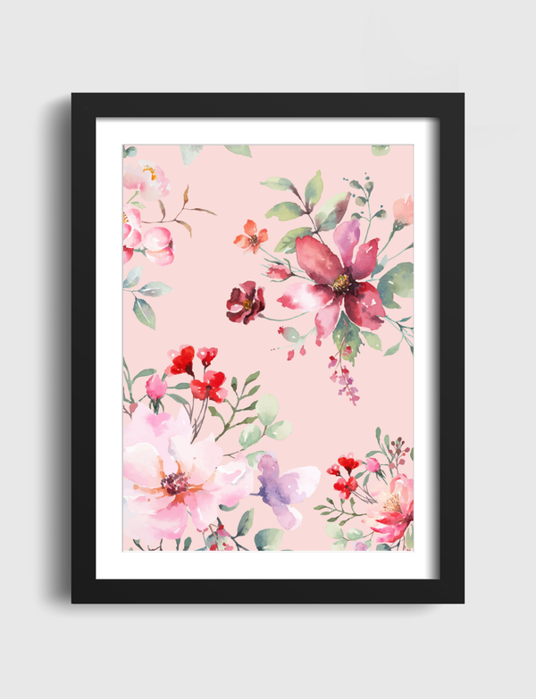 Floral Background Gifts Artframe