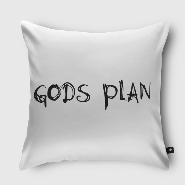 gods plan Throw Pillow