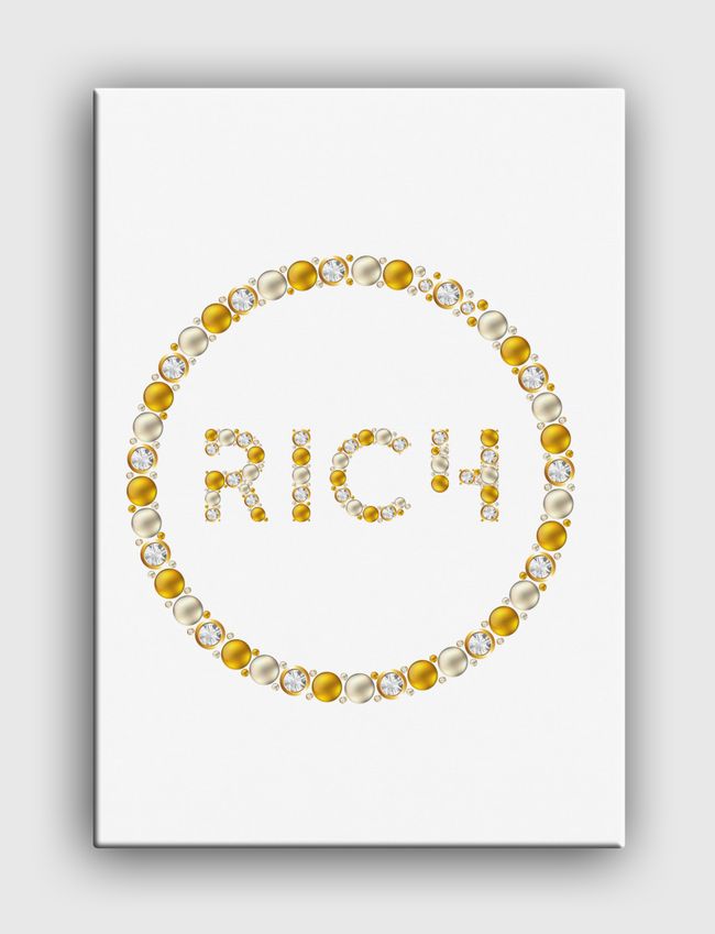 Rich Style - Yes, I'm Rich - Canvas