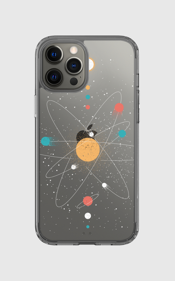 Atom Universe Minimalist Clear Case