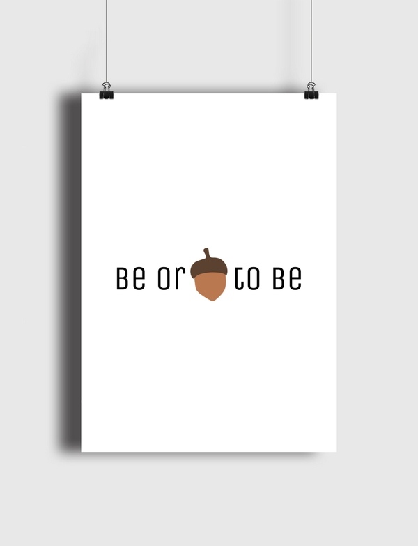 To be or not to be Poster