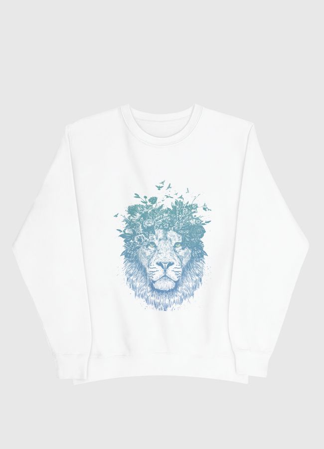 Floral lion - Men Sweatshirt