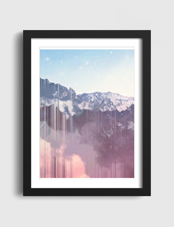 Mountain glitches Artframe