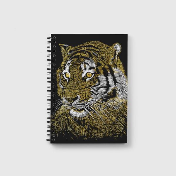 Golden Tiger Notebook