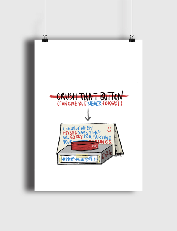 Forgive but never forget Poster