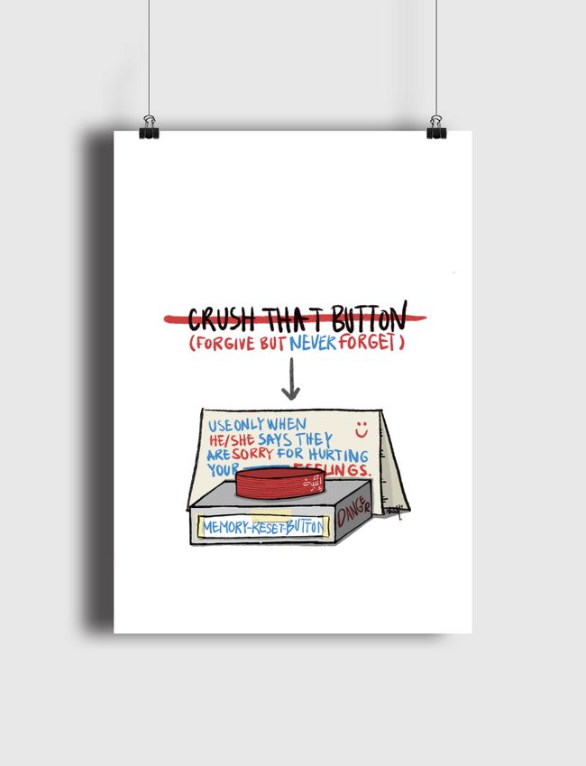 Forgive but never forget - Poster