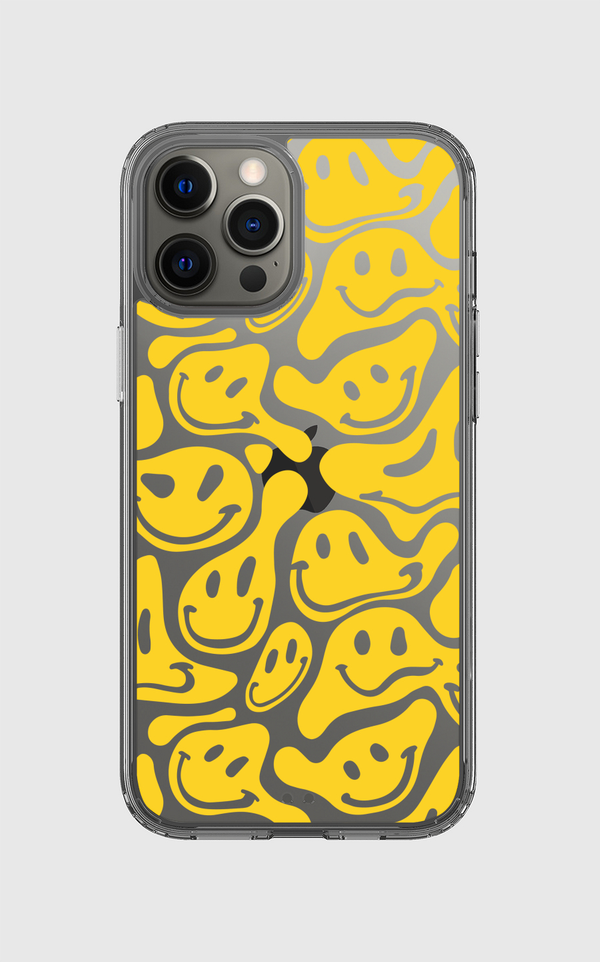 Smiley Faces Clear Case