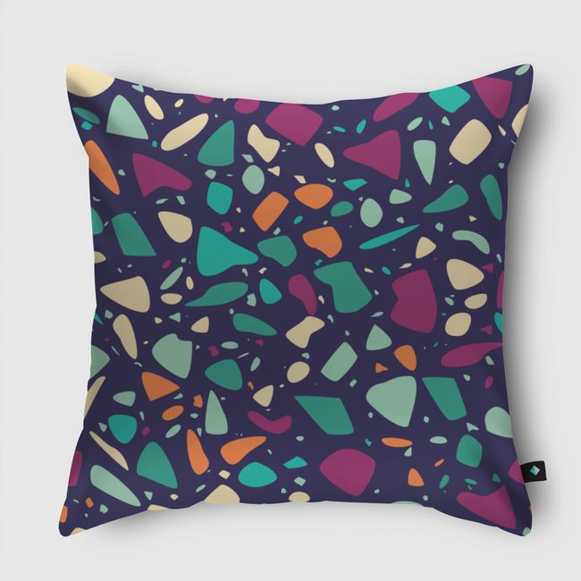 Terrazzo 011 - Throw Pillow