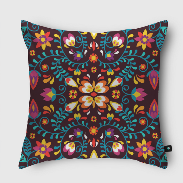 Floral Background Gifts Throw Pillow