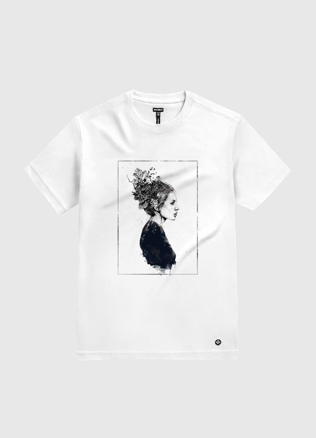 Blooming girl - White Gold T-Shirt