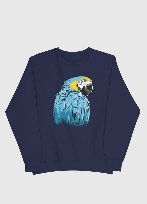 Tropical Macaw Men Sweatshirt