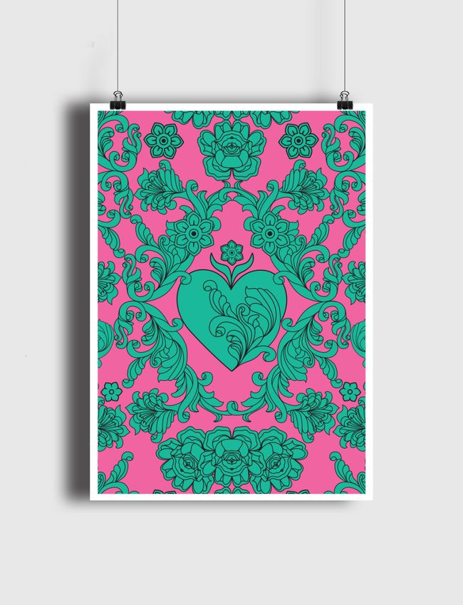 Pop baroque - Poster