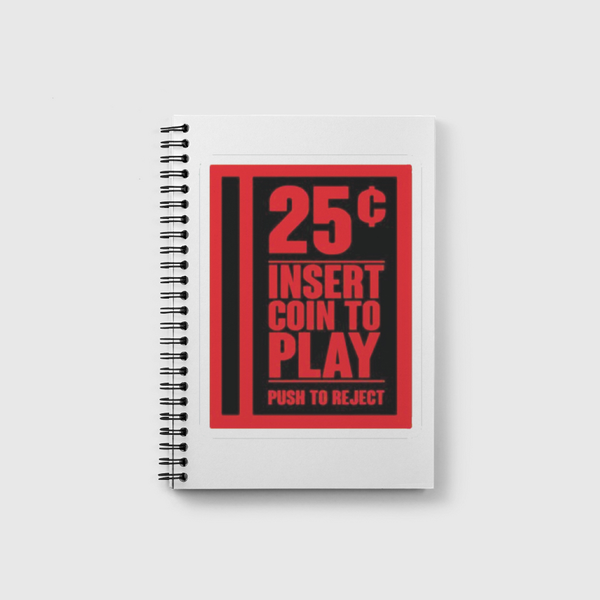 insert coin Notebook