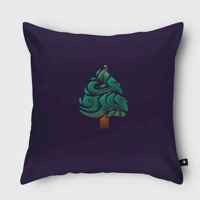 بيروت بشجر الأرز - Beirut  - Throw Pillow