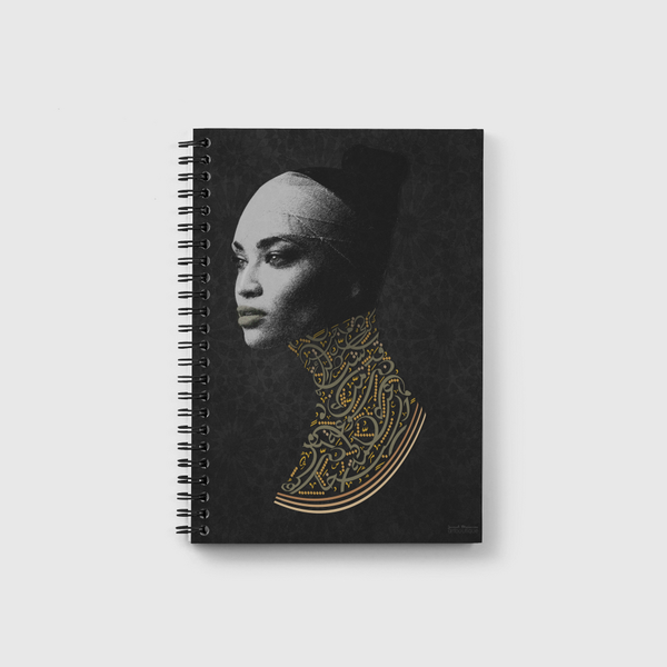 Shanina Shaik portrait Notebook