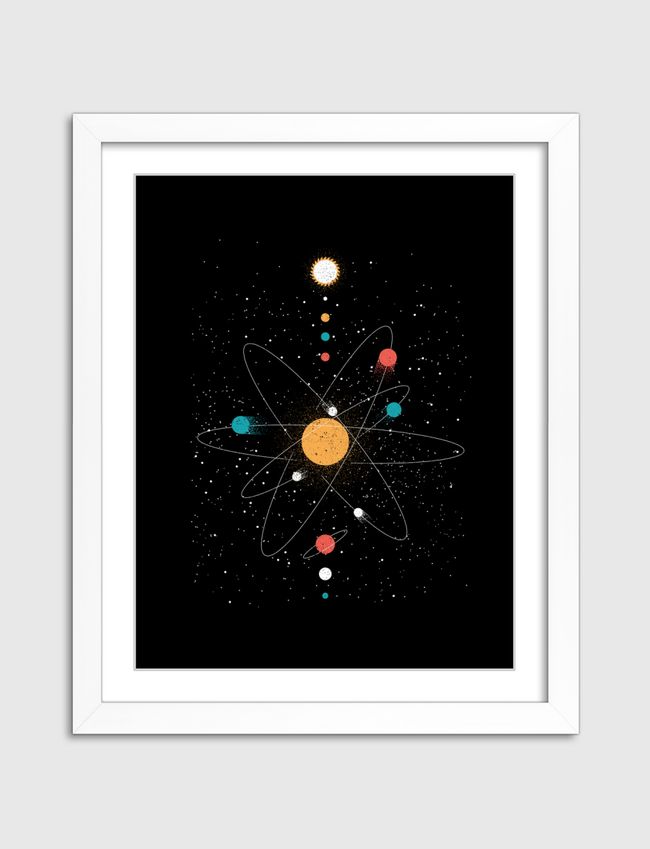 Atom Universe Minimalist - Artframe