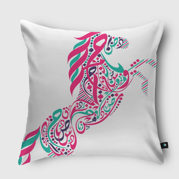 Faras Throw Pillow