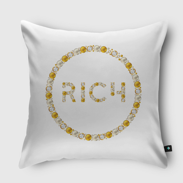 Rich Style - Yes, I'm Rich Throw Pillow