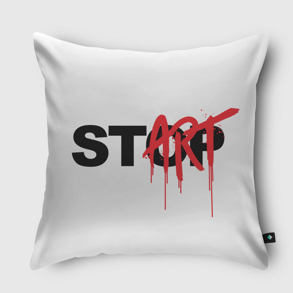 START Throw Pillow