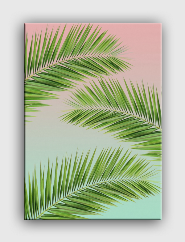 palm leaves Canvas