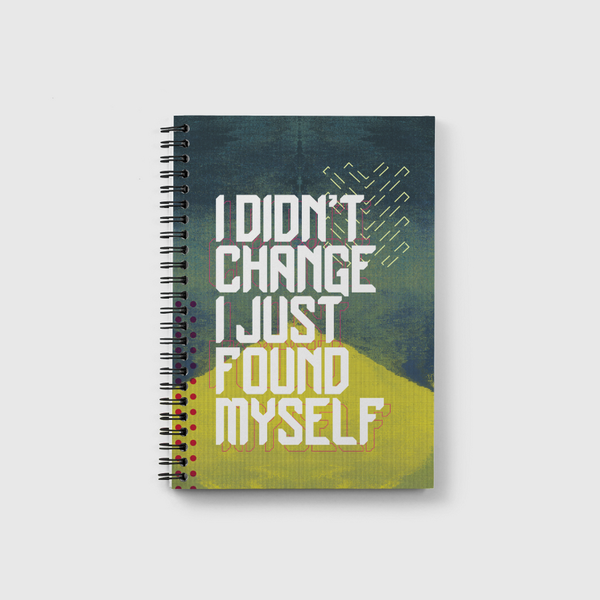 Found Myself Notebook