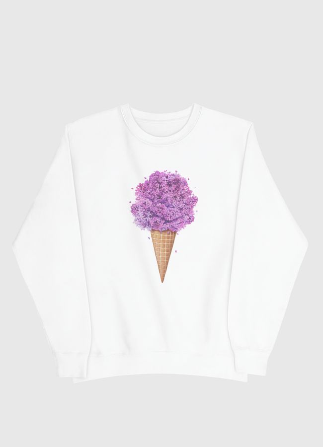 Ice cream with lilac - Men Sweatshirt