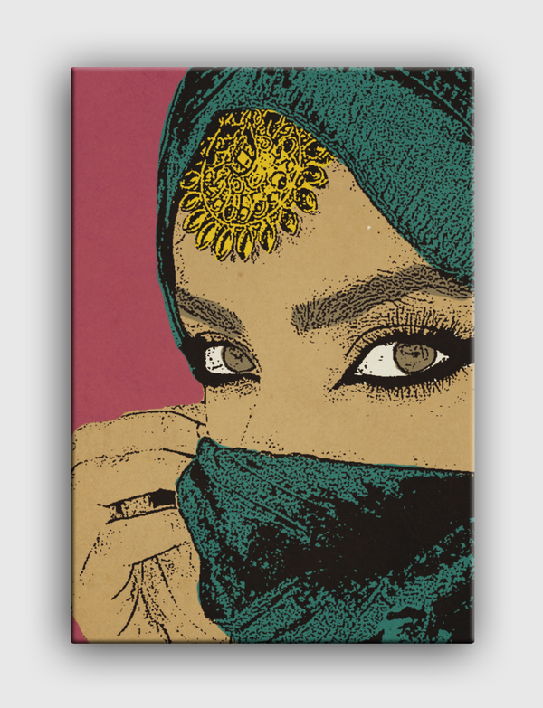 Arabian Eyes Canvas