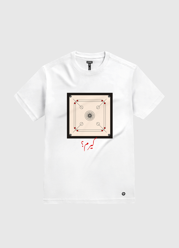 Carrom and chill? White Gold T-Shirt