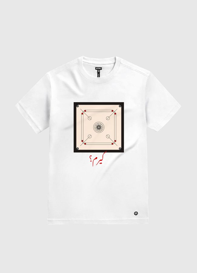 Carrom and chill? - White Gold T-Shirt