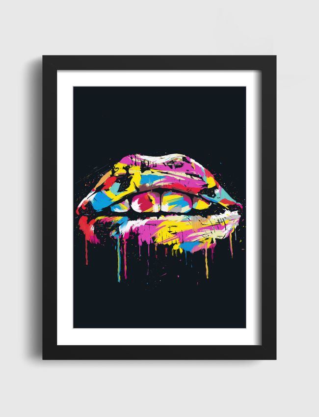 Colorful lips - Artframe