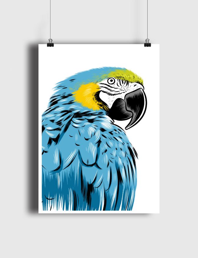 Tropical Macaw - Poster