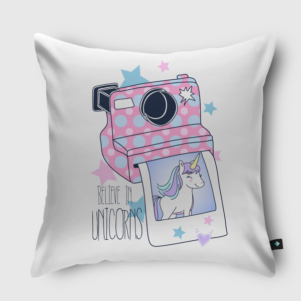 Unicorn Style Throw Pillow