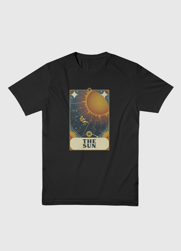 Astronaut Tarot Sun Men Basic T-Shirt