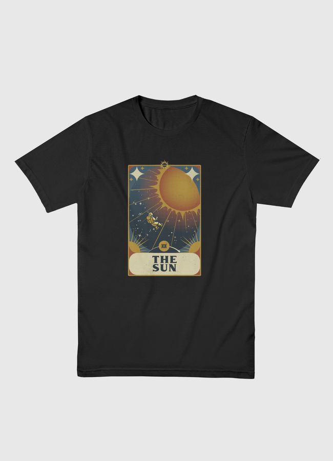 Astronaut Tarot Sun - Men Basic T-Shirt