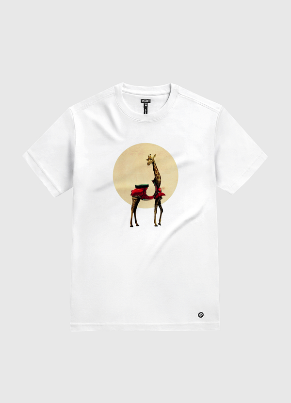 Giraffe White Gold T-Shirt