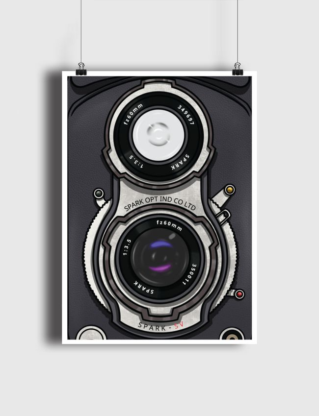 Vintage Video Camera - Poster