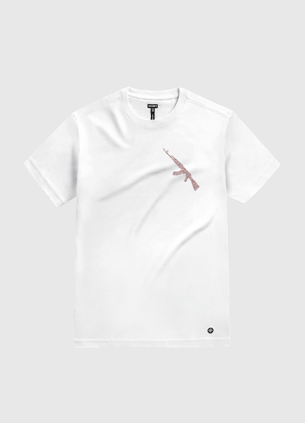 AKM عربي  White Gold T-Shirt