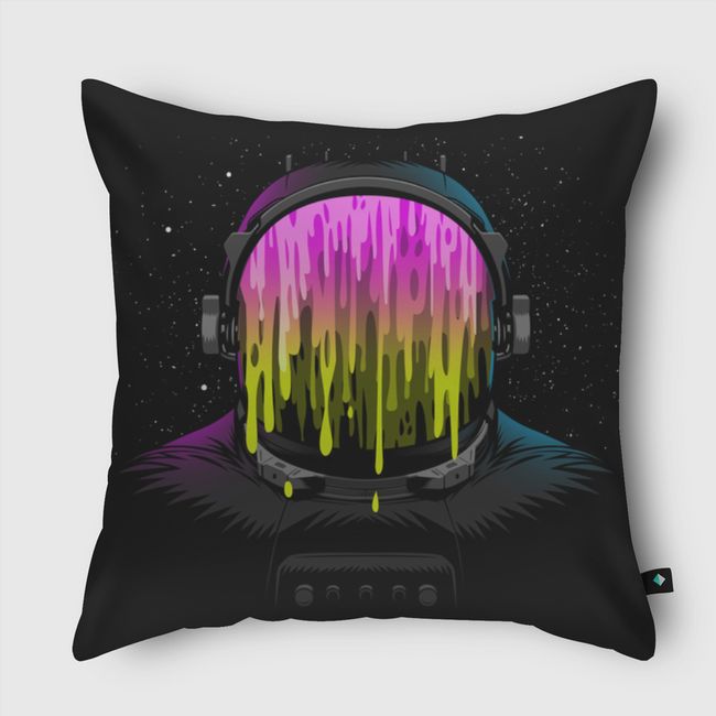 Astronaut painting - Throw Pillow