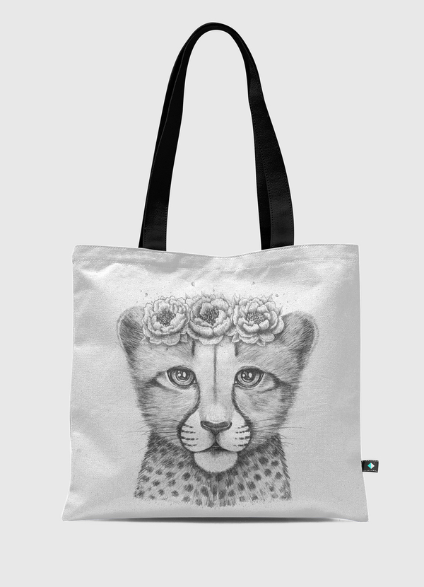 Cheetah cub Tote Bag